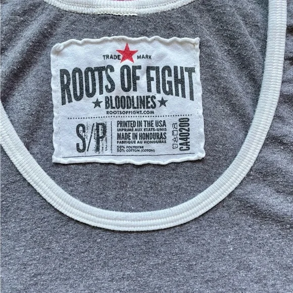 Roots Of Fight Mens Boxing Tank Top “Sugar Ray Robinson” - Picture 4 of 4